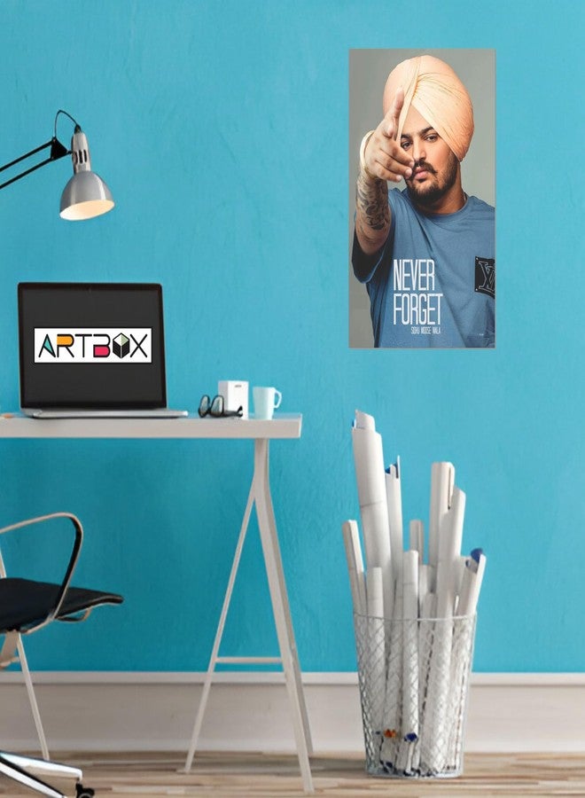 Artbox Sidhu Moose wala punjabi singer poster | sidhu moose wala poster for wall décor (2) - Image 3