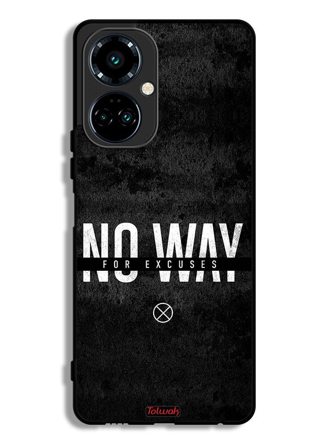 Tolwak Tecno Camon 19 Protective Case Cover No Way For Excuses - Image 1
