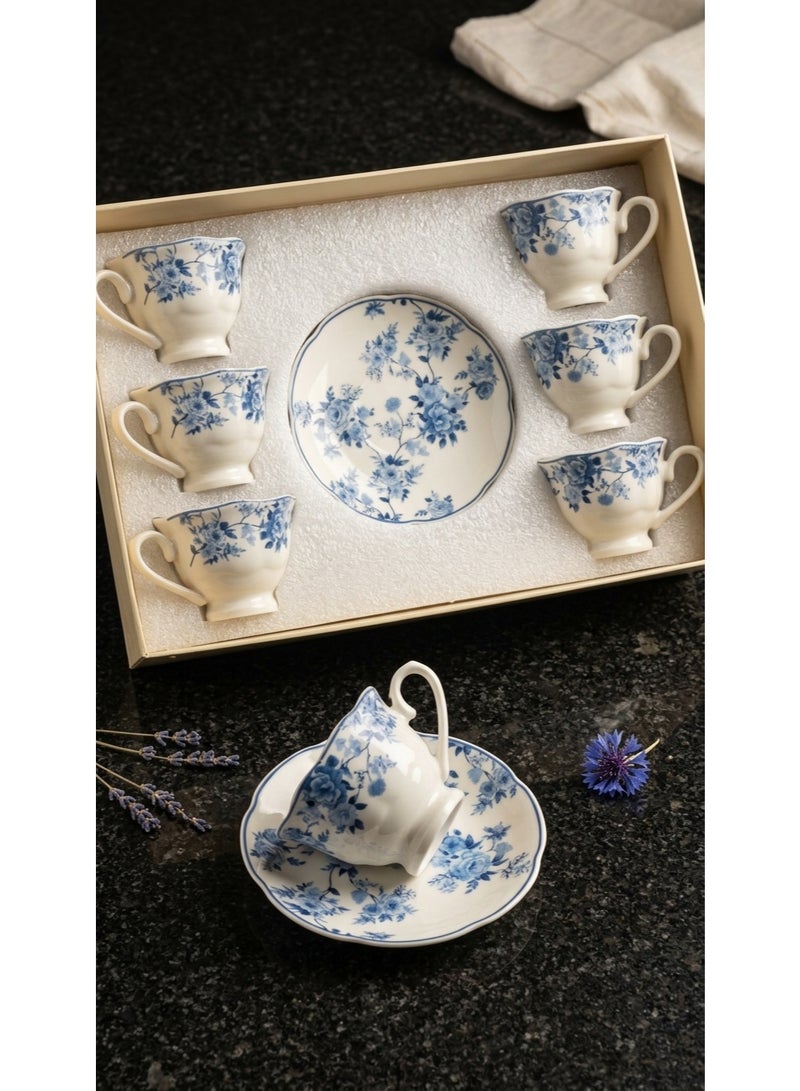 Luxury coffee cup set with an elegant design – 180ml - Image 1
