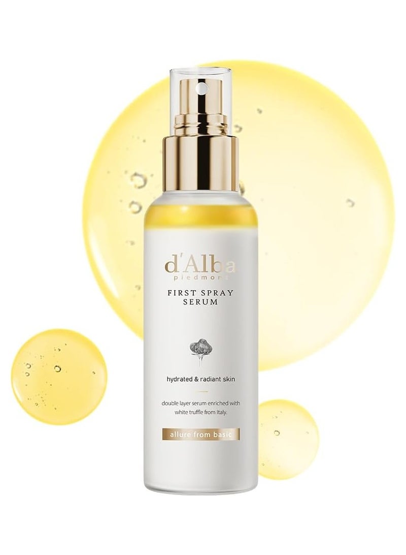 دي'ألبا D'Alba Italian White Truffle First Spray Serum, Vegan Skin Care, Light-Weight Face Moisturizer, Glow Serum For Radiant Skin, All In One Mist, Korean Skin Care (50ml) - Image 1