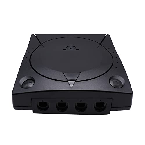 XBERSTAR Plastic Shell, Translucent Case Convenient Shock Absorbing for SEGA Dreamcast DC (Black Shell) - Image 2