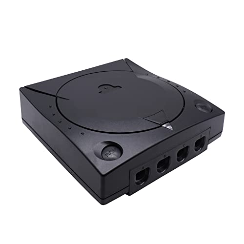 XBERSTAR Plastic Shell, Translucent Case Convenient Shock Absorbing for SEGA Dreamcast DC (Black Shell) - Image 3