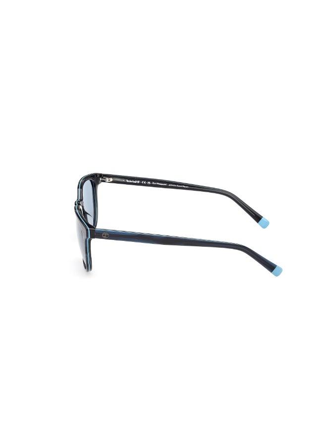 Timberland FULL RIM POLARIZED TIMBERLAND ACETATE SUNGLASSES TB0007401D55 - Image 2