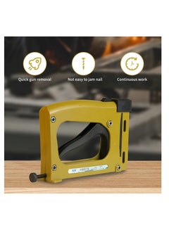 Y&D Picture Frame Stapler Point Drivers, Lightweight Framing Metal Dual Driver, Backing Stapler, with 10000 Nails, for Joiner DIY  - Image 3