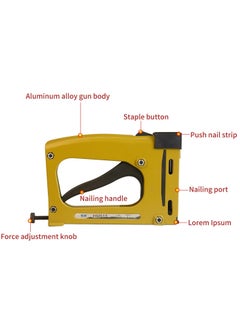 Y&D Picture Frame Stapler Point Drivers, Lightweight Framing Metal Dual Driver, Backing Stapler, with 10000 Nails, for Joiner DIY  - Image 2