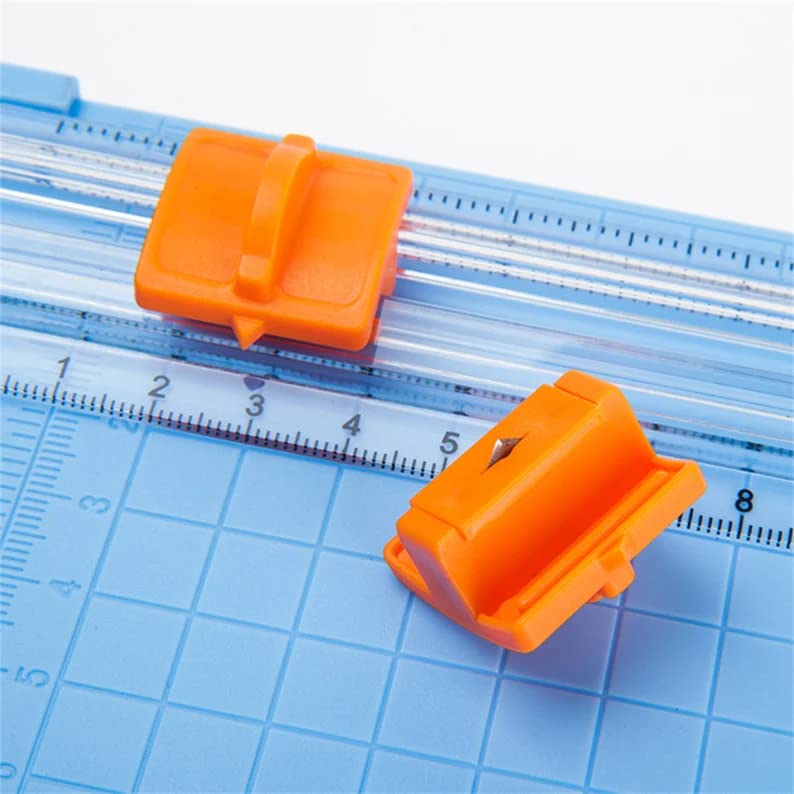 KRAFTMASTERS� Small Guillotine Paper Cutter, Cute Paper Cutting Board, Paper Trimmer, Paper Cutter with Ruler - Image 3