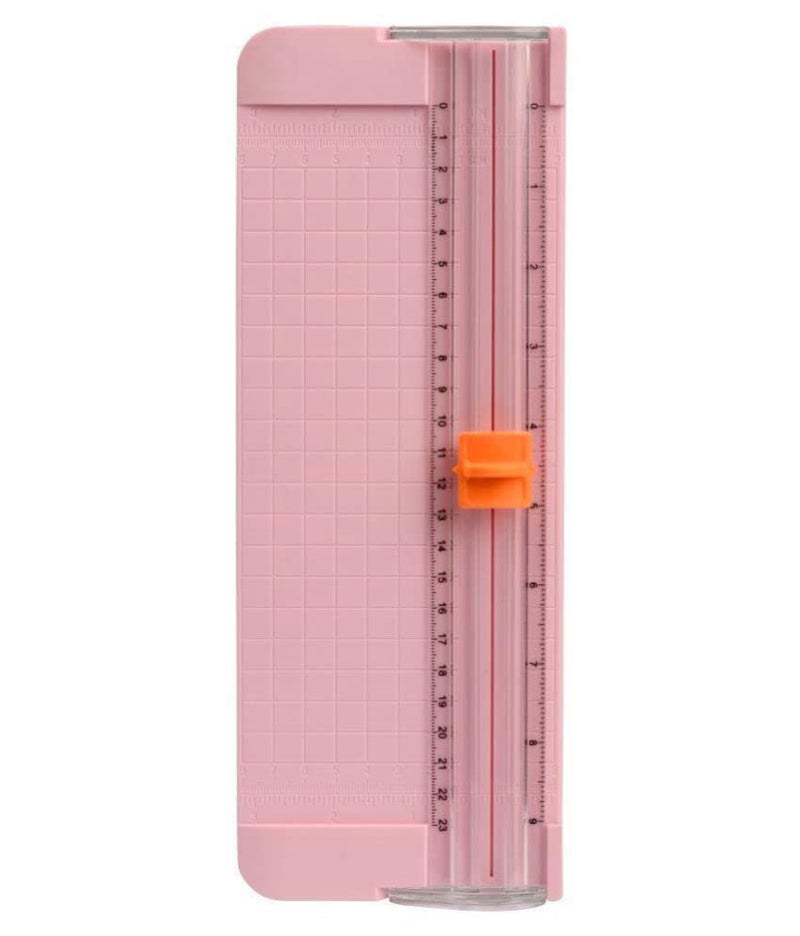 KRAFTMASTERS� Small Guillotine Paper Cutter, Cute Paper Cutting Board, Paper Trimmer, Paper Cutter with Ruler - Image 2
