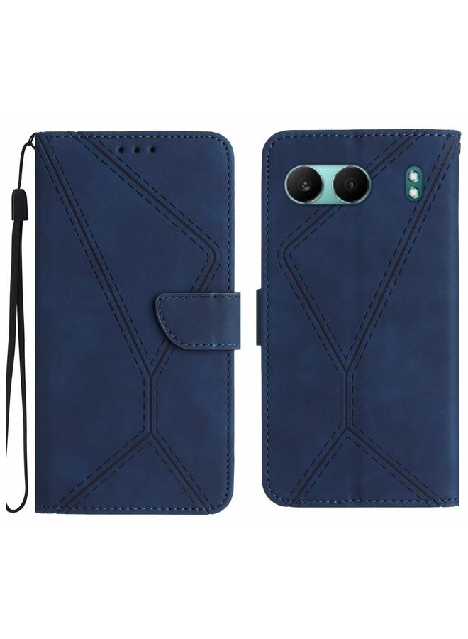 S-TOP Case For OnePlus Nord 4 5G Stitching Embossed Leather Phone Case - Image 1
