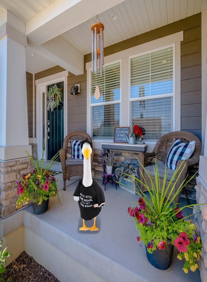 CAMDUCK Porch Goose Outfit Mess With The Honk You Get The Bonk Porch Sign Baseball Goose Clothes Costume Clothing for Outdoor Decor, Multicolor, One Size - Image 5