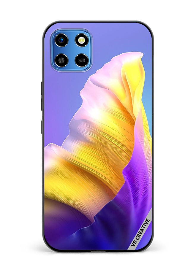 VR CREATIVE Protective Case Cover For Infinix Smart 6 HD Flower Design Multicolour - Image 1