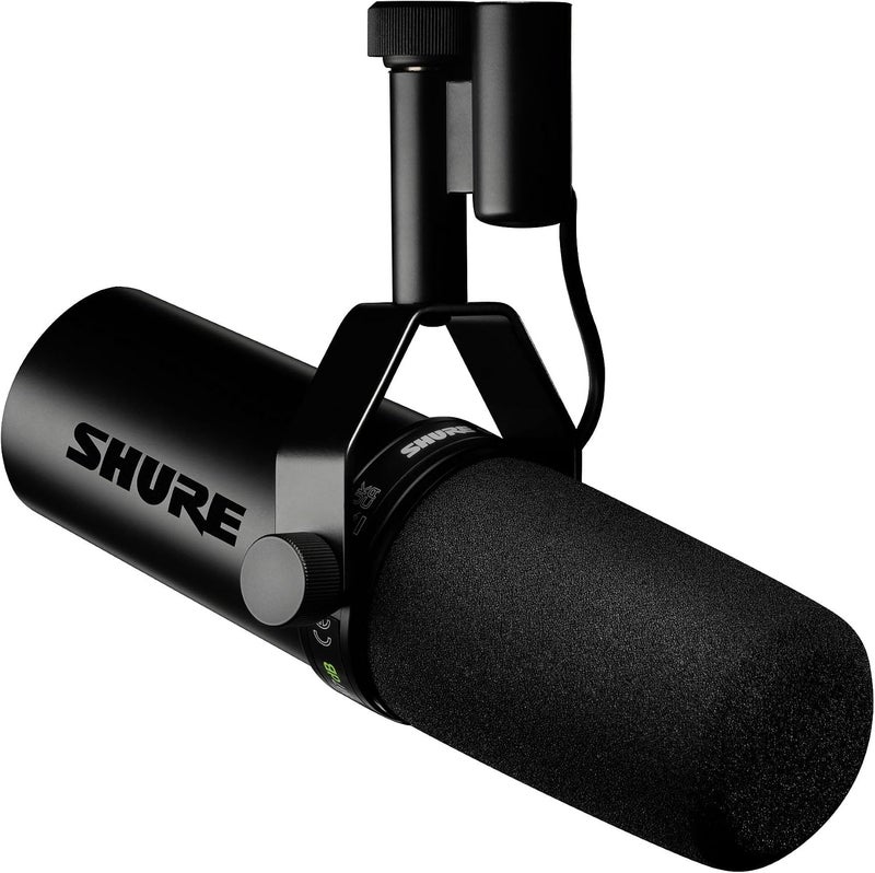 Shure SM7dB Dynamic Vocal Microphone w/Built-In Preamp for Streaming, Podcast, & Recording - Image 1
