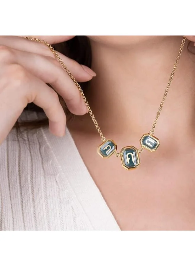 Furla  Furla Octagonal Necklace FJ0323NTU for Women | Best Price UAE