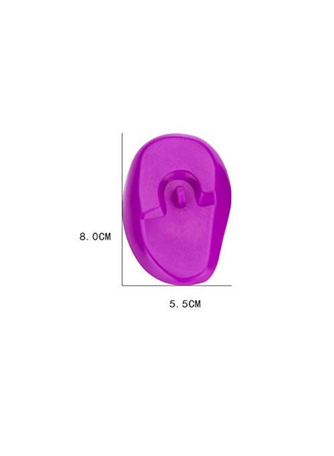 NaRaMax 3 Pairs Waterproof Silicone Ear Covers Hairdressing Dye Coloring Ear Cover Earmuff Protectors Ear Cap Salon Hair Styling Tool For Hairdressing Shop And Home Personal Use (Random Color) - Image 4