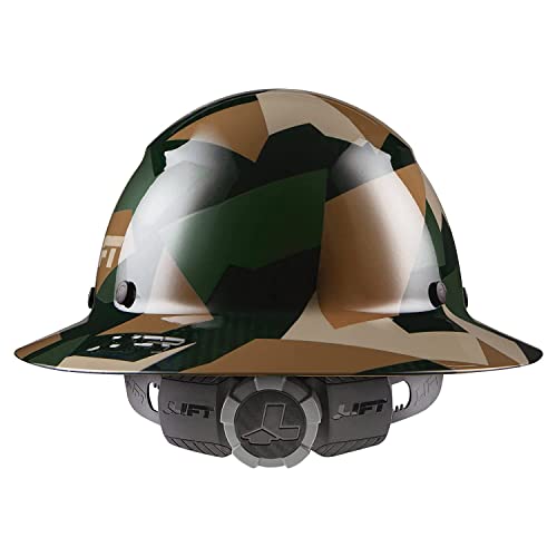 Lift Safety DAX Jungle Carbon Fiber Full Brim Hardhat - Image 5