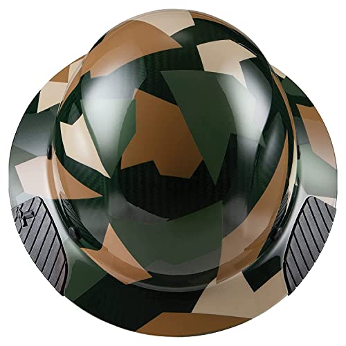 Lift Safety DAX Jungle Carbon Fiber Full Brim Hardhat - Image 3