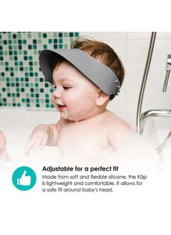 bbluv Silicone Shampoo Repellant Cap - Grey  - Image 5