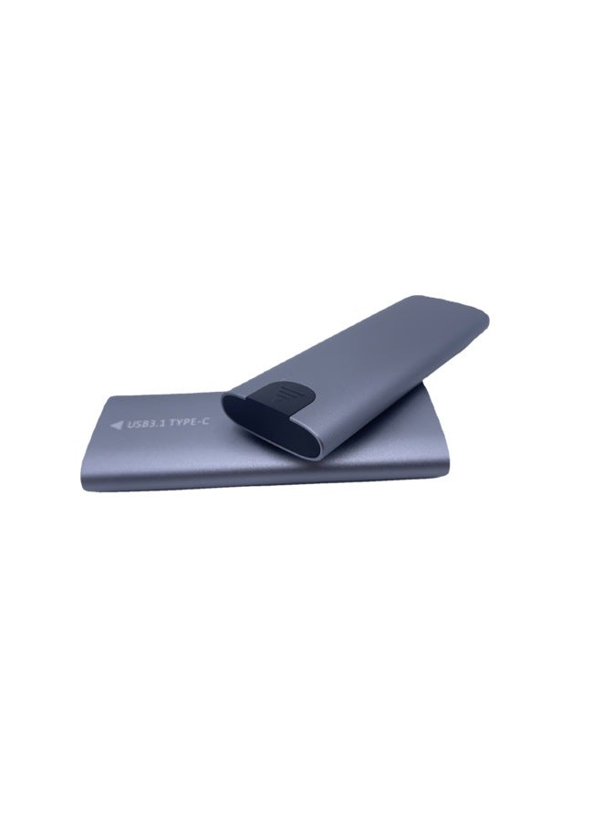 NGFF/NVME PCI-E SATA Protocol M2 SSD MobilE Solid StatE DrivE Box USB3.1TYPE-c-Color:NVME Single Protocol