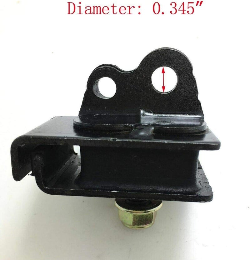 C CLINK Pair of Bottom Engine Mount Rubber Dampers for Yamaha Rhino YXR660 & Grizzly YFM660 - Image 3