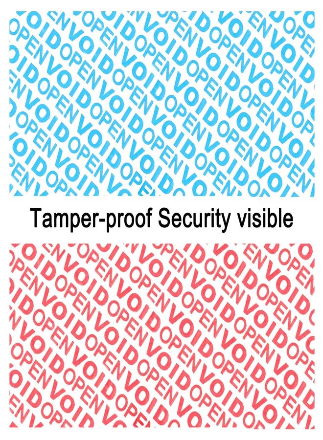 WELSTIK Tamper Tape Red 6 Pack Tamper Evident Security Seals Tape, Transfer Tamper Proof Security Void Tapes (Red, 1.88 inch x 55 Yards) - Image 5
