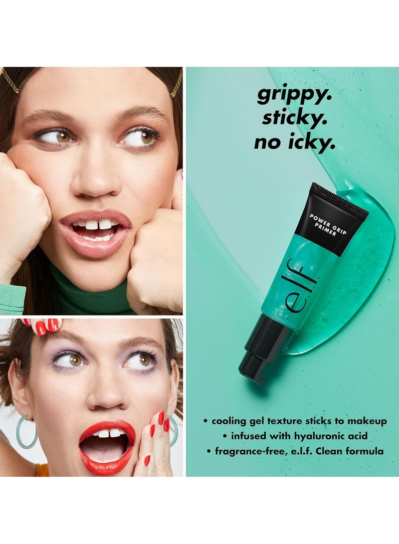 إلف برايمر باور جريب مع 4 في المائة من جل النياسيناميد المرطب للوجه، يوحد البشرة ويفتح مكياج نباتي ولم يتم الإساءة إلى الحيوانات لتصنيعه، 0 نقطة، 8 أونصة سائلة , ازرق - Image 3