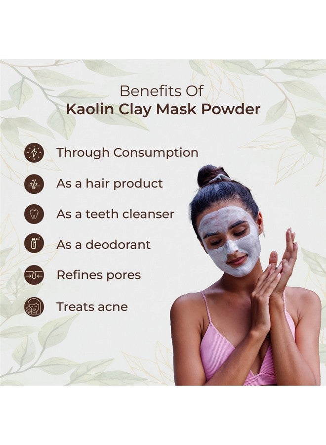 Vedcare Kaolin Clay Powder For Face Pack (100% Pure & Natural), 200gm - Image 4