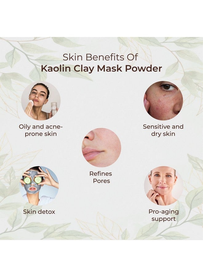 Vedcare Kaolin Clay Powder For Face Pack (100% Pure & Natural), 200gm - Image 5