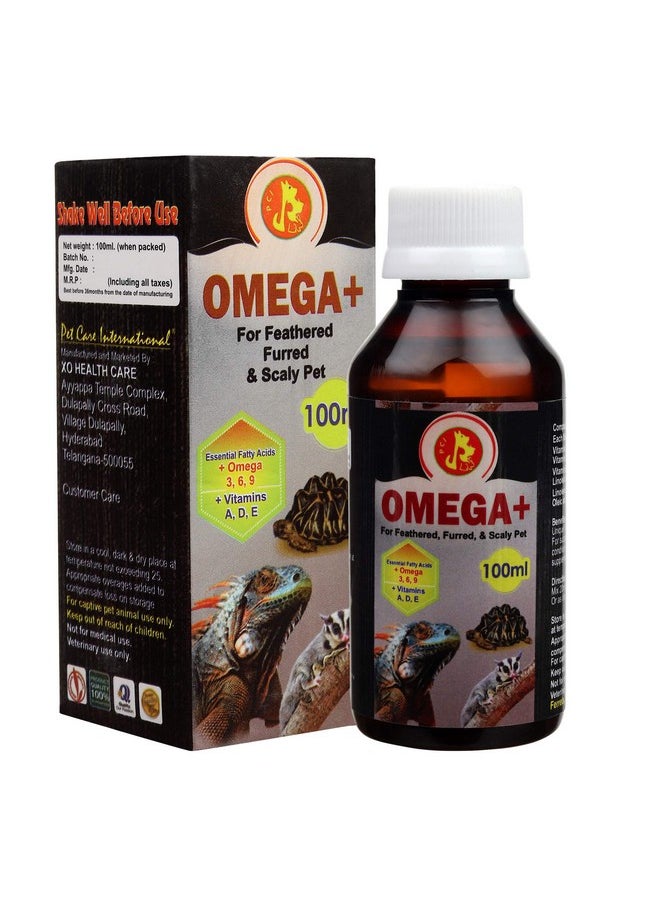 PET (Pci) Bird Supplement Omega+ || Provide Essential Omega And Vitamins || For Birds Healthcare (100Ml, Omega +)  - Image 3