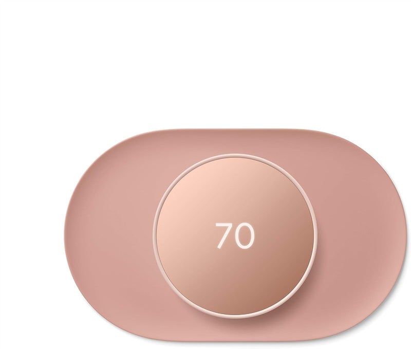 Google Nest Thermostat Trim Kit - Made for the Nest Thermostat - Programmable Wifi Thermostat Accessory - Sand - Image 2