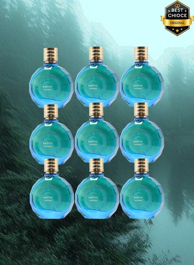 Excite 9 Pieces Excite Perfume 100ml EDP - Image 1