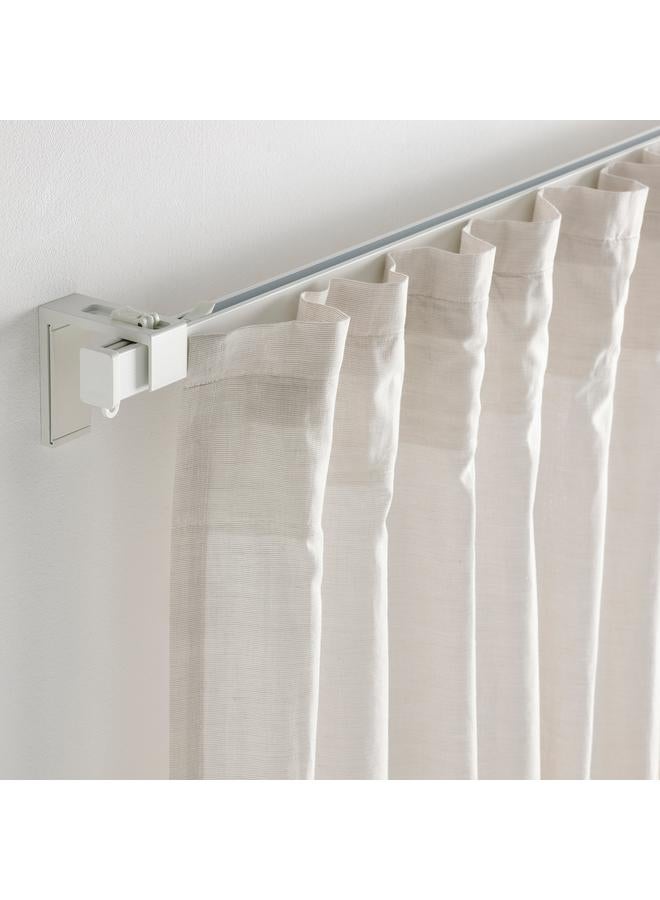 erorex Single track rail, included ceiling fittings/white, 140 cm - Image 2