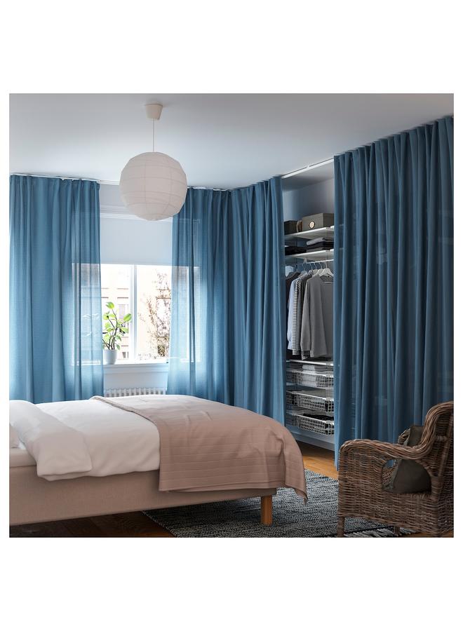 erorex Single track rail, included ceiling fittings/white, 140 cm - Image 4