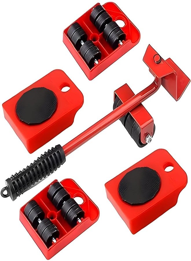 LEKORED Furniture Lifter Mover Tool Set Heavy Duty Furniture Lifter Mover Tool Set, Furniture Moving Roller Wheel Set for Washing Machines, Fridge,Sofa - Image 1