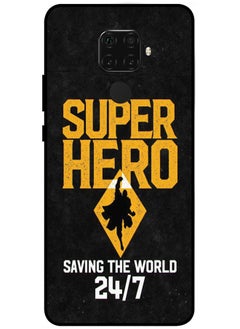 Protective Case Cover For Huawei Nova 5i Pro Premium Series Protective Case Cover For Huawei Nova 5i Pro Super Hero Saving The World 24/7