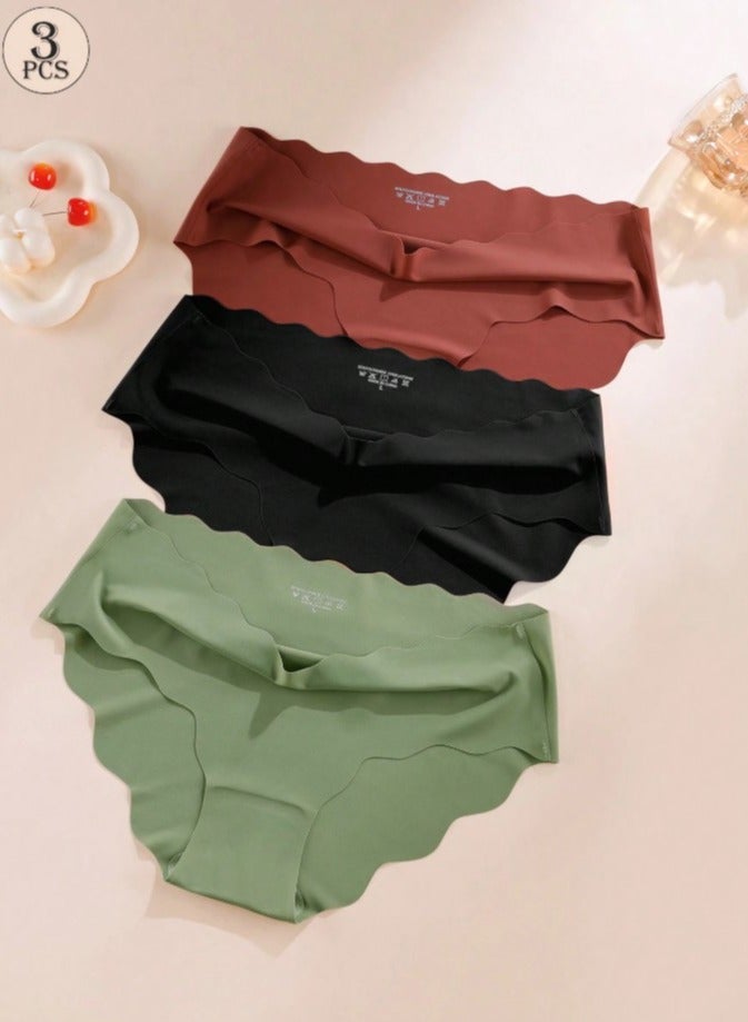 Shein Aofeiqike 3 Pieces Seamless Ice Silk Underwear  - Image 1