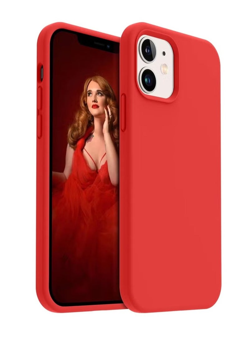 أوميكسبرو غطاء جل السيليكون السائل مع حماية كاملة للجسم مضاد للخدش والصدمات متوافق مع iPhone 12 - Image 1
