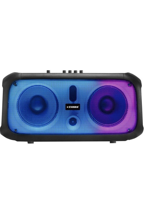 Multimedia Stereo 2.0 Channel Speaker 40W Remote Control Via BT, USB, SD/MMC, SG-G2026