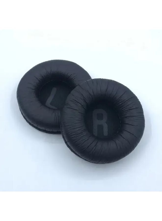 Black Replacement Earpads For JBL Tune 500BT T450BT T600 Headphones Soft Protein Leather - Image 1