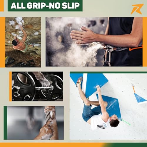 Rocksport Chalk Powder with Long Lasting Grip for Gym & Bodybuilding Exercises, Rock Climbing, Weightlifting I Pure Magnesium Carbonate Powder for Better Grip & Overall Performance (400 Grams) - Image 4