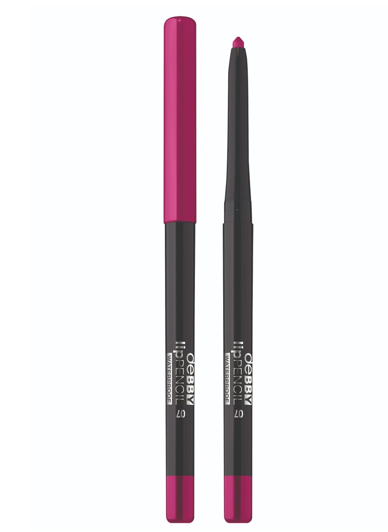 Debby Debby Lip Pencil Waterproof 07 - Cherry 