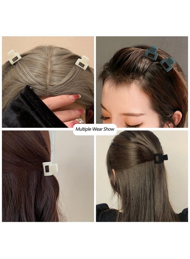 Ahoney Honey 10Pcs Small Hair Claw Clips For Women Girls 1Inch Mini Matte Hair Clips Tiny Claw Hair Clips For Thin Thick Medium Hair Cute Jaw Clips Strong Hold Hair Barrettes Clip With Gift Box (Neutral) - Image 5