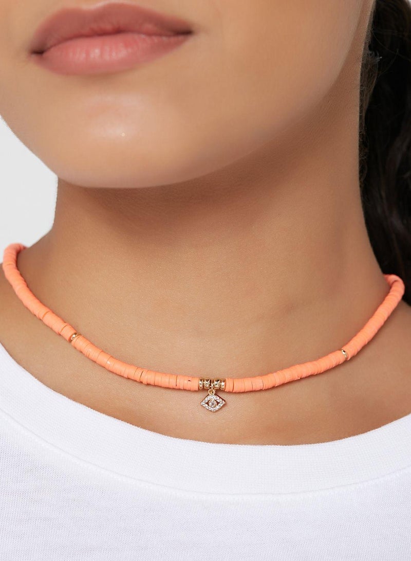 Fashionbox Maeve Eye Polymer Necklace  - Image 4