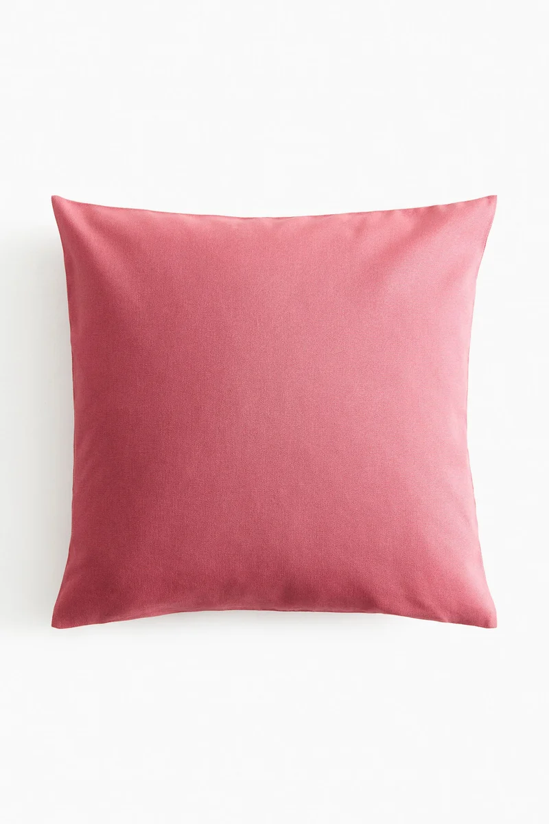 اتش اند ام غطاء وسادة من قطن الكتان