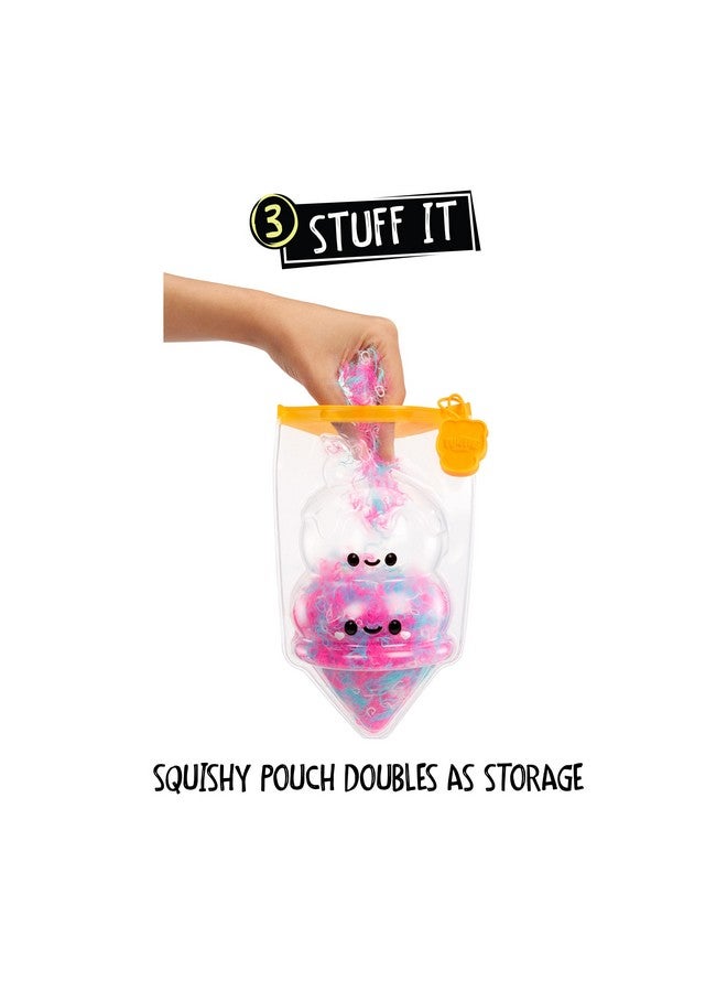 Fluffie Stuffiez Double Scoop Ice Cream Small Collectible Feature Plush, Surprise Reveal Unboxing with Huggable ASMR Fidget DIY Fur Pulling, Ultra Soft Fluff - Image 5