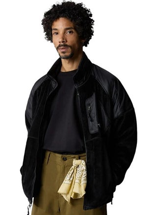 THE NORTH FACE M Versa Velor Men's Outdoor Plush Jacket NF0A84F6JK31 Black  - Image 1