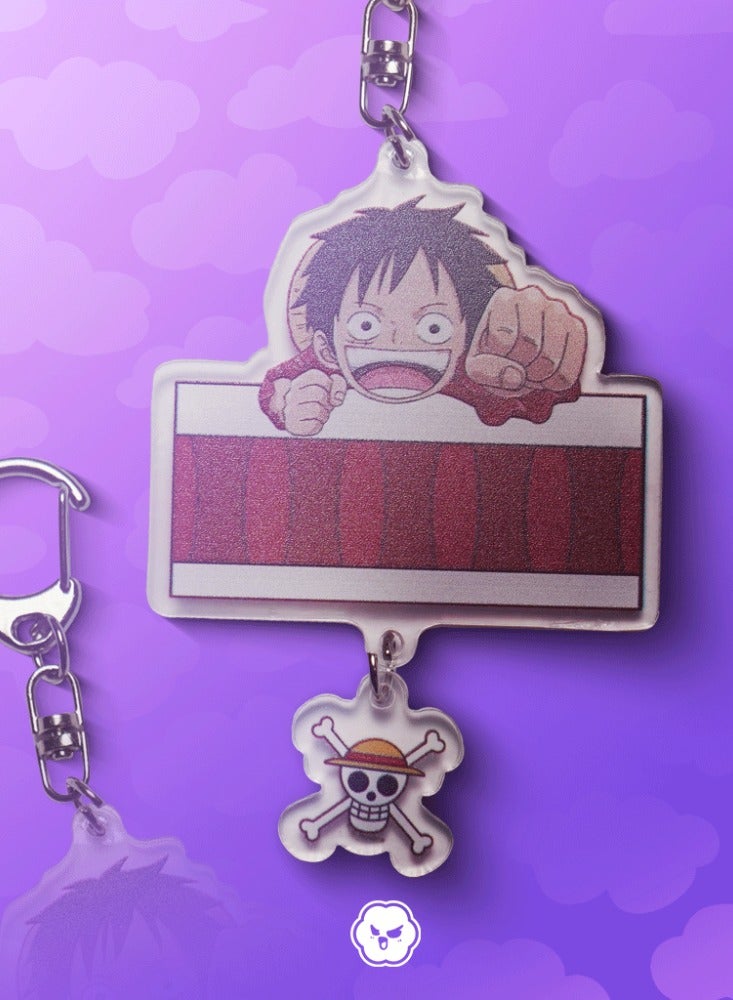 Luffy keychain