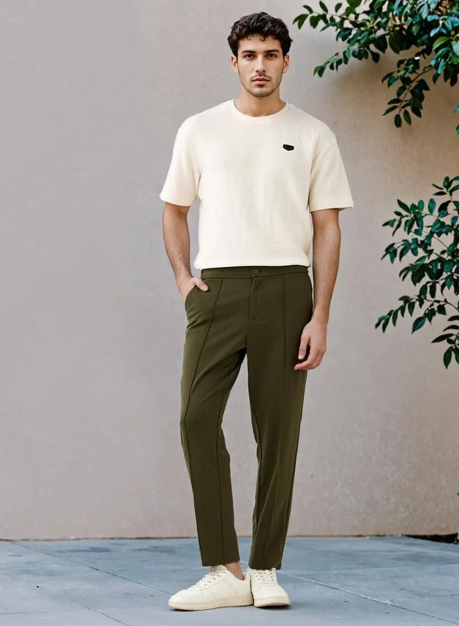 Iconic Iconic Oversized Textured T-shirt