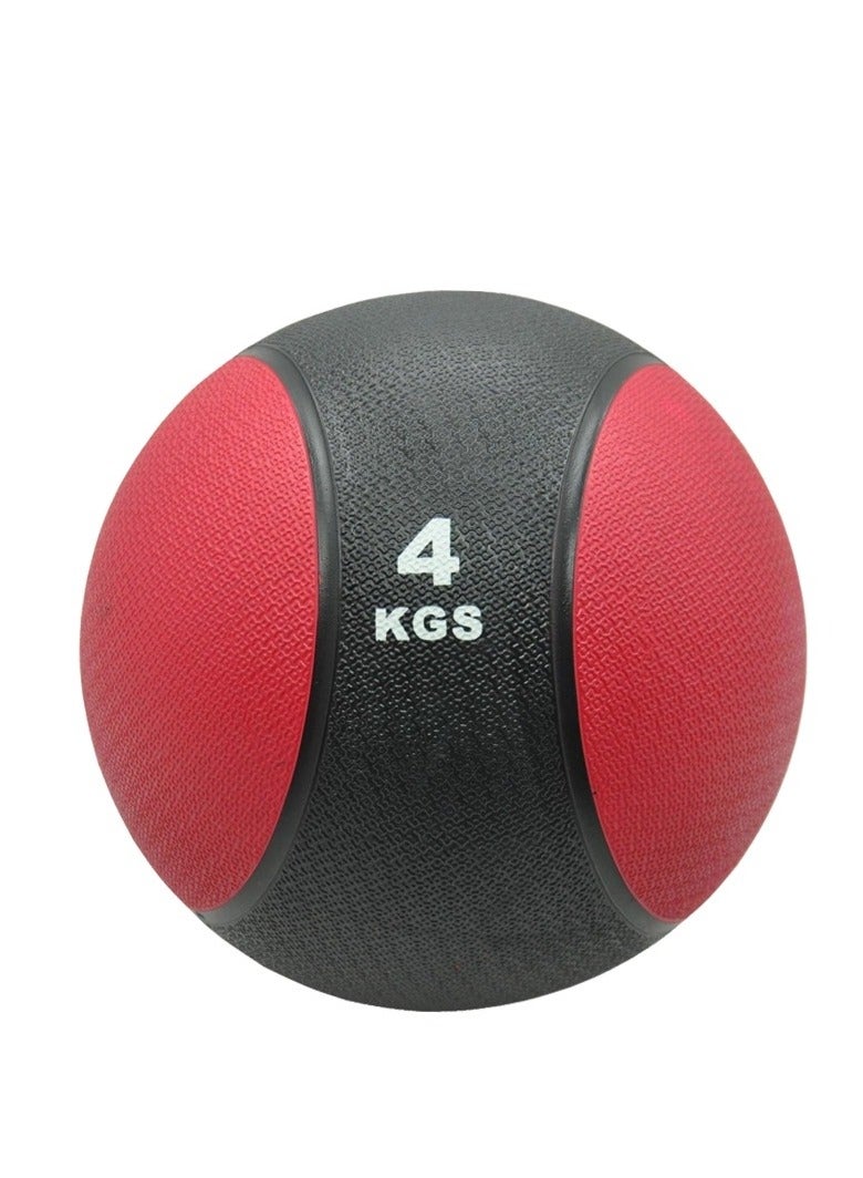 Spall 4Kg Fitness Weighted Medicine Balls Handheld Rubber Med for Core Balance Ab Workout Equipment Home Gym Exercise Weights, Core Strength Training Wall Balls, Home Gym Workout Exercise Balls - Image 1