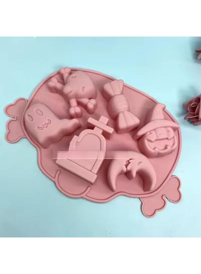 Bluejw 6 Even Small Fish Wax Bottle Sugar Mold Silicone Cat Claw Bowl Cake Jelly Kneading Music Gypsum Soap Making Tools - Image 1