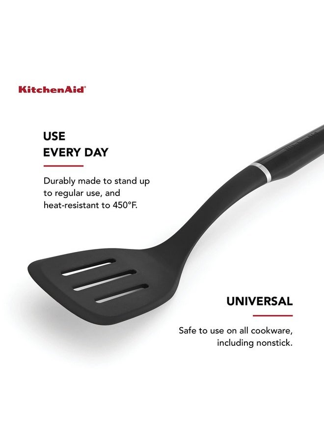 KitchenAid KitchenAid Classic Slotted Turner, One Size, Black 2, 13.66-Inch  - Image 3