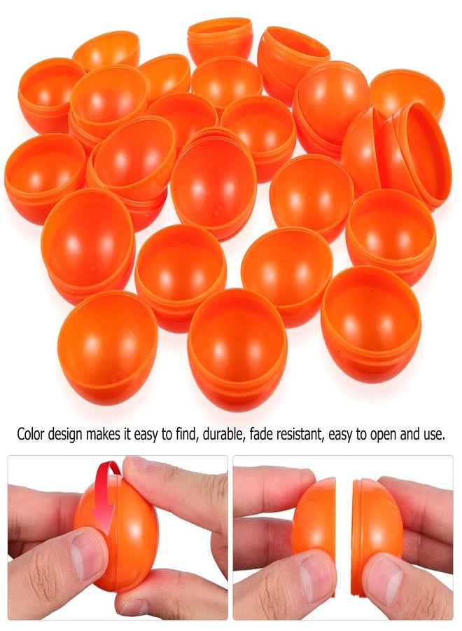 ERINGOGO 25pcs Balls - 4cm Plastic Hollow Bingo Balls for Raffle, Drawing Games & Party Decoration - Orange - Image 5